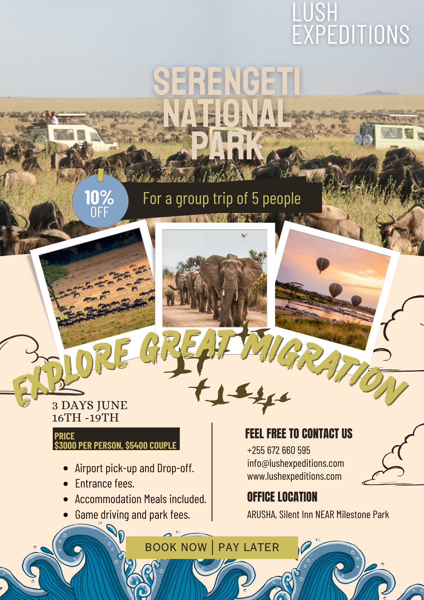 background image for - Experience The Thrill Of The Great Migration