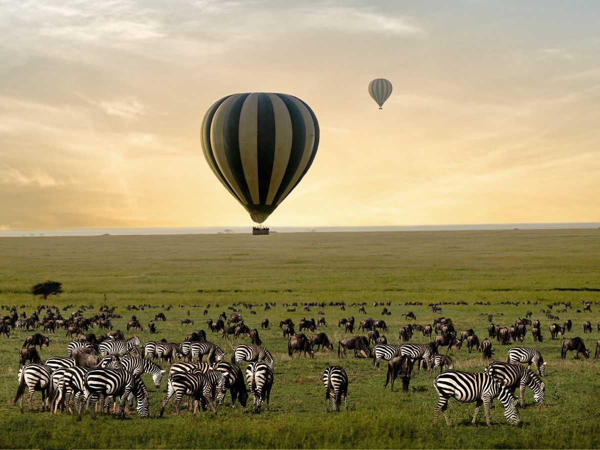 background image for - Hot Air Balloon Experience