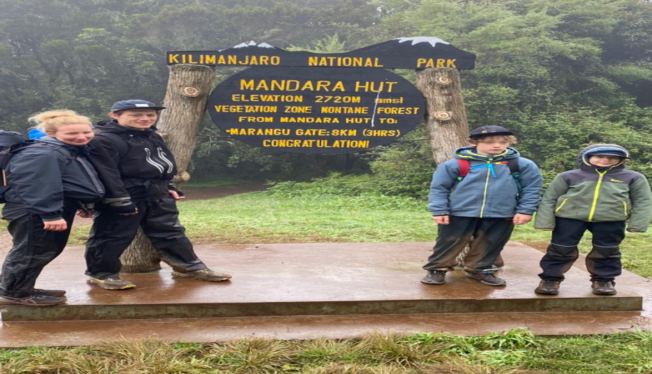 Two Days One Night Mount Kilimanjaro Climbing Via Marangu Gate