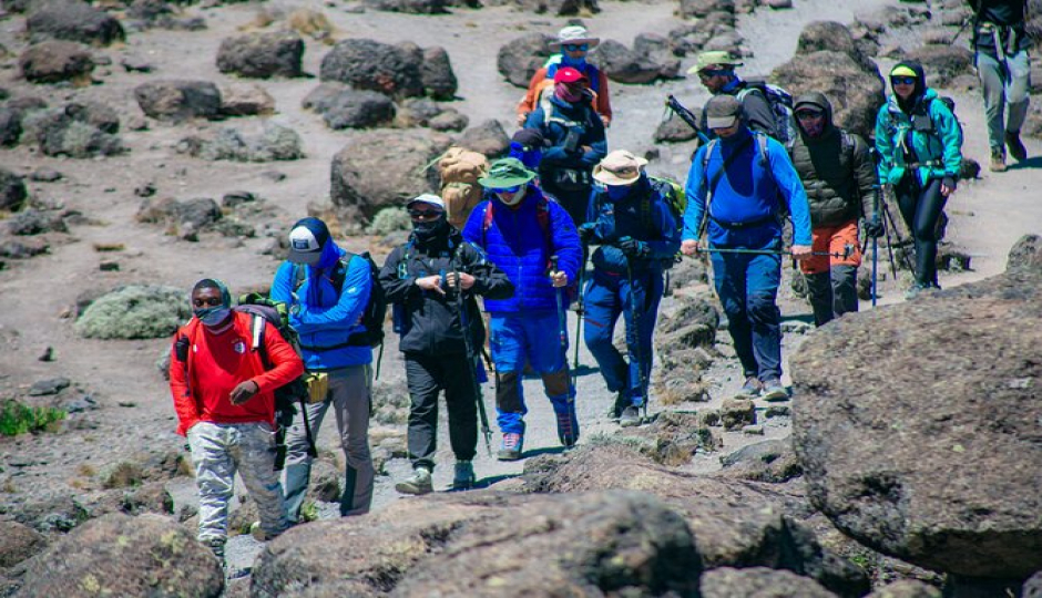 Slides Images for Kilimanjaro Climb Lemosho Route