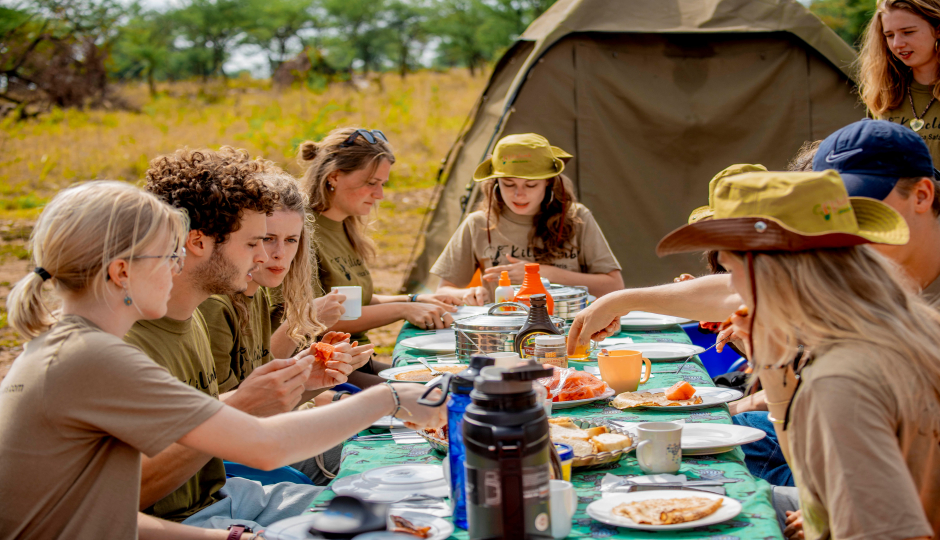 Slides Images for Private Budget Camping Safari